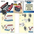 thumbnail image 5 of Dr. STEM: V8 Model Engine - 271pc DIY Motorized Building Kit, Light & Sound, Realistic Effects & Action, Educational Manual, Science Play, Kids 12+, 5 of 9