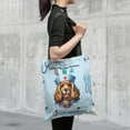 thumbnail image 4 of Just a Certified Nursing Assistant Cna Who Loves Her Cocker Spaniel All Over Print 3D Canvas Tote Bag Cockers Dog Lover Gifts Reusable Handbag - 00003, 4 of 5