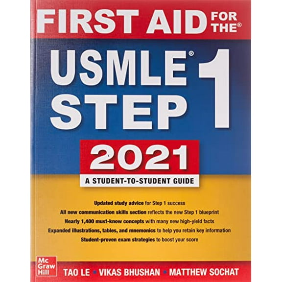 Pre-Owned First Aid for the USMLE Step 1 2021, Thirty first edition (A & L REVIEW) Paperback