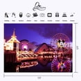 thumbnail image 3 of ABPHOTO Polyester 7x5ft Backdrop Beautiful Night View Photography Background and Studio Photography Backdrop Props, 3 of 5