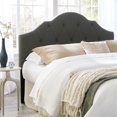 thumbnail image 2 of Home Fare Upholstered Headboard Charcoal Fabric Full Queen, 2 of 5