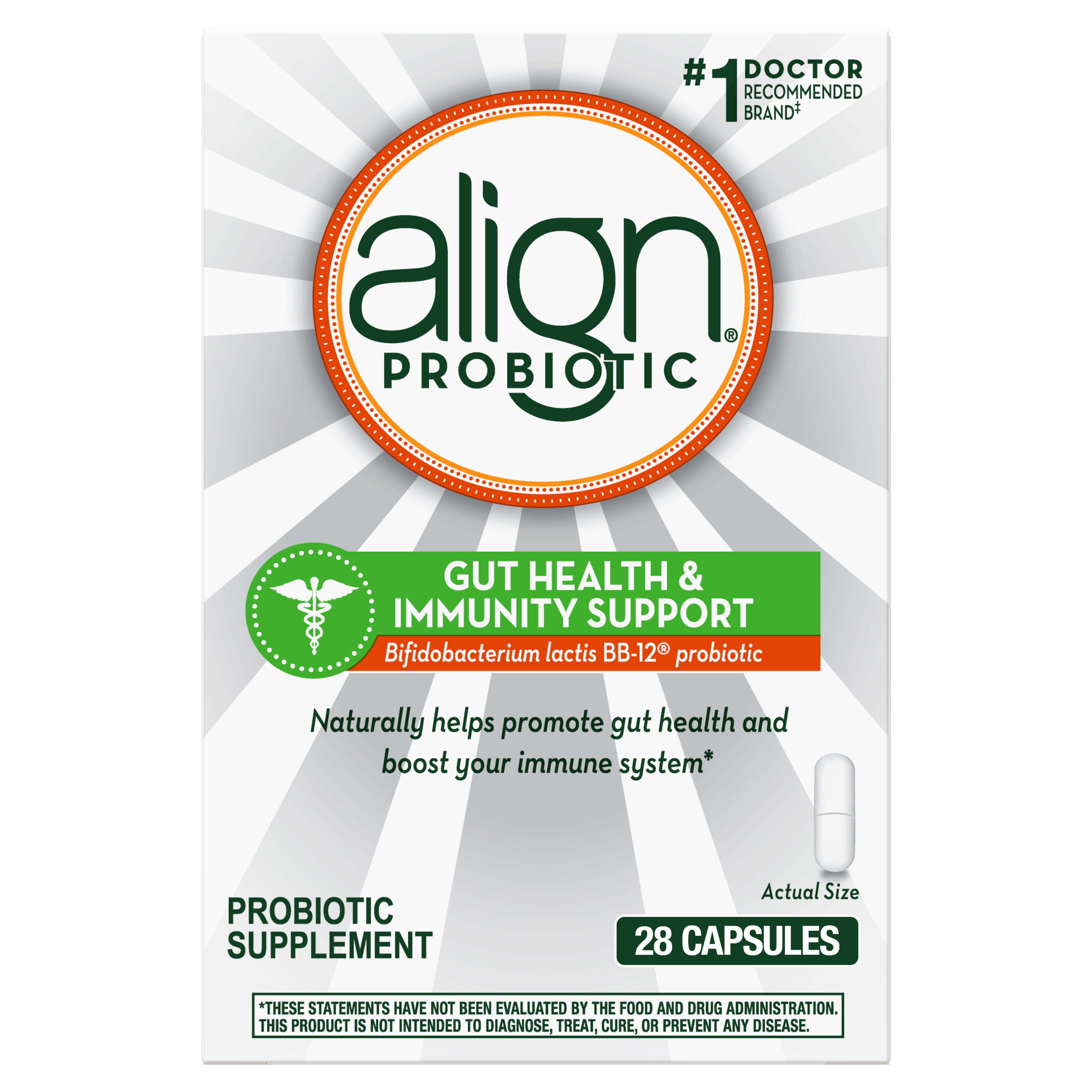 Buy Align Gut Health & Immunity Probiotic, Digestive Support, 28