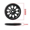 thumbnail image 2 of CIMAXIC 1 Ensemble Roue Facile en Alliage d'Aluminium pour Vélo Pliant Roue Facile Compatible pour Brompton,2.52"X2.52"X3.39 Pouces, 2 of 4