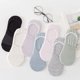 thumbnail image 3 of 7 Uds. Calcetines invisibles finos para mujer, forro de nailon y algodón, calcetines invisibles antideslizantes de corte bajo para zapatos planos, paquetes de zapatillas de barco brillar Electrónica, 3 of 5