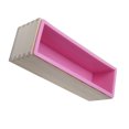 thumbnail image 4 of 1 Set DIY Soap Mold Practical Wooden Molds Handmade Soap Mold for Home Daily Use (Pink), 4 of 8