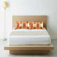 thumbnail image 6 of Yayeee Pillowcase Standard Size Set of 2 Satin Wrinkle Resistant Pillow Case, Beige Geometric Circles, 6 of 8