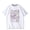 white, variant on Needy Streamer Overload Shirt Unisex Cotton Anime Graphic Short Sleeve Tee