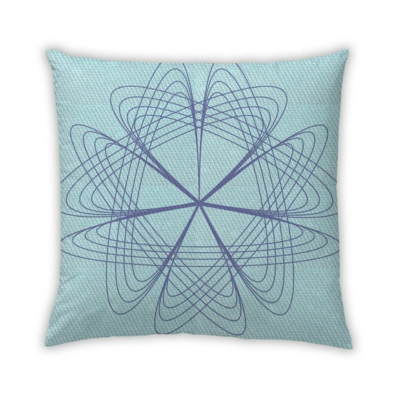 Ahgly Company Indoor Square Contemporary Throw Pillow, 18 inch by 18 inch