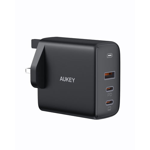 Aukey 3-Port 90W PD Wall Charger with GaN - Walmart.com
