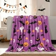 thumbnail image 6 of Halloween Decorations Outdoor 2024 NEW Halloween Pumpkin Pattern Blanket-Upgraded Version, 6 of 7