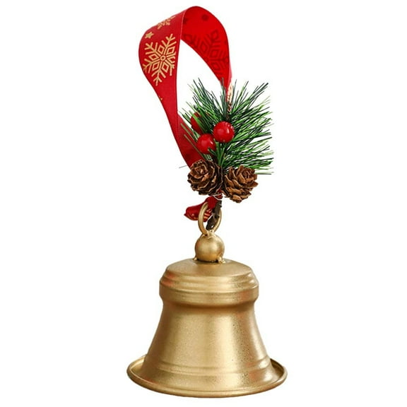 Christmas Bells Craft Bells Ornaments With Twine Jingle Bells Xmas Tree Decor Home Bedroom Kitchen Living Room Decoration