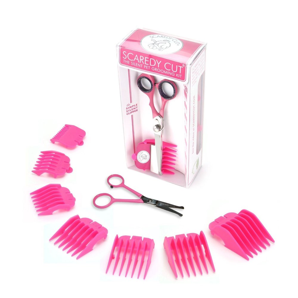 Scaredy Cut Silent Pet Grooming Kit For Cats & Dogs Quiet Alternative
