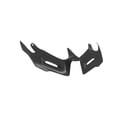 thumbnail image 1 of ABS Front Fairing Pneumatic Winglets Motorcycle Spoiler windshield Spoiler For Yamaha YZF R3 R25 2014-2018 Black, 1 of 3