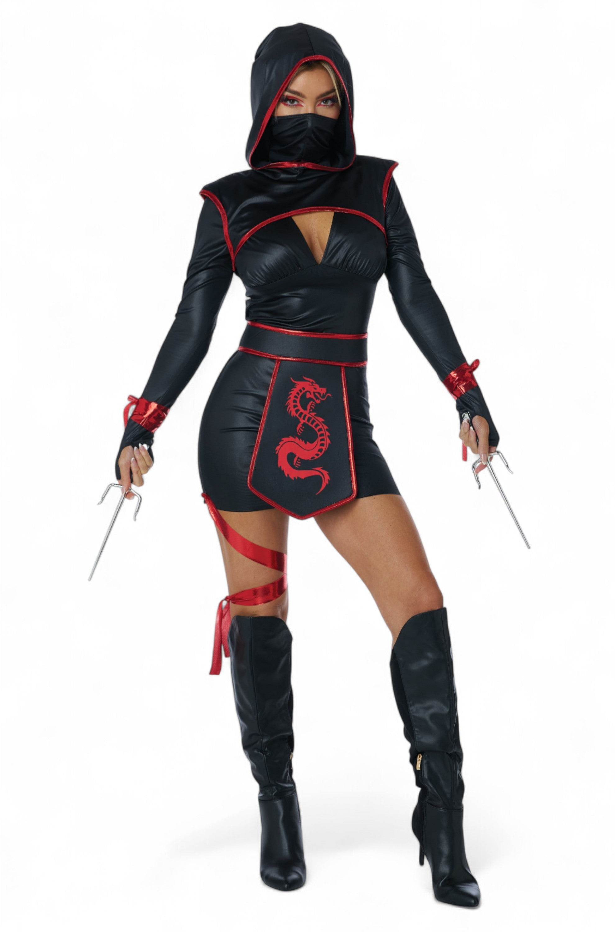 Officially Licensed] Street Fighter 6 A.K.I. Costume Full Set for