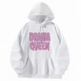 thumbnail image 4 of Trajes de otoño para mujer, sudaderas de manga larga con cordón, jersey de moda, Tops para mujer SG, 4 of 8
