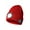 Red, variant on Zukuco Unisex Bluetooth Beanie with Headlight, LED Music Beanie, Rechargeable Musical Knitted Cap for Men Women Gifts