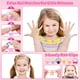 thumbnail image 3 of Kit de maquillaje Kuovei 99 unidades para niñas con espejo, cintas para el pelo y más, 3 of 7