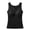 Black, variant on Women's Embossed Thermal Vest, Built-in Bra Wire-Free Slim Fit Seamless Double Layer Thickened Base Layer for Autumn Winter Warmth and Daily Wear-Beige