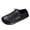 Black, variant on HEWUQI Women's Waterproof Walking Shoes Non Slip Outdoor Lightweight Trail Sneakers Hiking Breathable Lace up Rain Boots for Walking Garden Yard Black Size 5.5