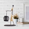 thumbnail image 2 of DOLITY Abstract Character Girl Lantern Sculpture Candle Holder for Holidays Parties Style A, 2 of 9
