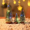 thumbnail image 3 of Mini árbol de Navidad, decoraciones de mesa navideñas, regalo para niños, 3 of 5