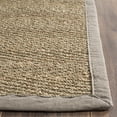 thumbnail image 5 of SAFAVIEH Natural Fiber Maisy Solid Area Rug, Natural/Grey, 9' x 12', 5 of 12