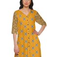 thumbnail image 3 of Moomaya Plus Size Printed Loose Palazzo And Kurta Set Ethnic Dress For Women, 3 of 6
