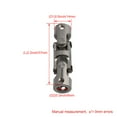 thumbnail image 2 of SENRISE Universal Joint Coupler Wrench with Screws Steel Swivel Socket Adapter Tools, 2 of 8