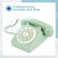 thumbnail image 4 of Corded Landline Telephone, Cute Clear Sound Vintage Phone, Old Fashioned Telephone Desk Decoration for Home, Office, Hotel, 4 of 8
