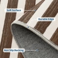 thumbnail image 4 of Area Rug for Living Room 5x7 Washable Geometric Rug Stripe Farmhouse Bohemian Non Slip Ultra Thin Soft Rug for Bedroom Brown, 4 of 5