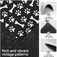 thumbnail image 3 of Paw Prints and Bones Kitchen Rugs Sets Of 3,Kitchen Runner Rugs Non Skid Washable,Decorative Kitchen Floor Mats for Kitchen,Sink,Laundry,17"x30"+ 17"x47" + 17"x59", 3 of 6
