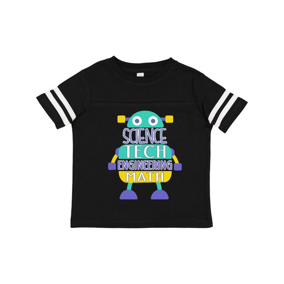 Inktastic Robot Science Tech Engineering Math Boys or Girls Toddler T-Shirt