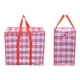 thumbnail image 4 of 150g extra grande 70*70*30pp bolsa tejida a cuadros - cuadros rojos Ormromra 2035385-1, 4 of 9