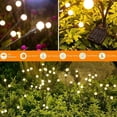 thumbnail image 4 of ASMAD Solar Garden Lights, 12 Pack 96 LED Solar Outdoor Lights, Outdoor Decorations Lights, Solar Swaying Lights, Firefly Lights for Patio Pathway Outdoor Decor, Big Bulb Solar Swaying Light, 4 of 12