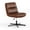 White, variant on BizChair Commercial Wide Mid-Back Cream Padded Faux Shearling Armless Stationary Task Office Chair with Adjustable Height, Swivel Function, Black Frame