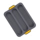 thumbnail image 3 of Molde de pan de baguette molde de pan de onda de silicona molde antiadherente para hornear pan herramienta de cocina 3 unids/set Sweethay HA003915-00, 3 of 7