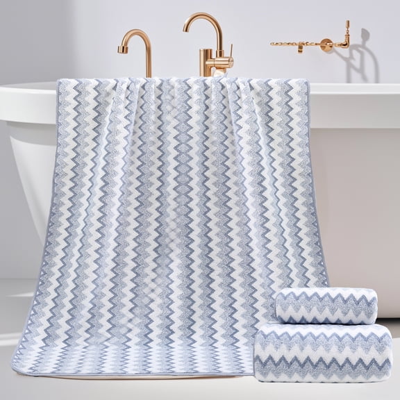 sruoe Towels, Hand Towel Set, Hand Towel Set of 2, Towel Sets for Bathroom Clearance, Face Towels, Modern Soft Comfortable Absorbent Lightweight Towels, Cotton