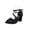 Black, variant on Comfortable Sandals Women Platform Lace-up Heeled Sandals Fashion Elegant Open toe Heeled Sandals Perfect for Party and Date Night