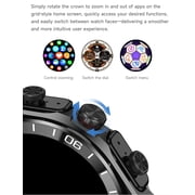 ATEVIX Smart Watch with Earbuds for Android and iPhone,1.52'' HD Screen,Answer/Make Calls,Fitness Tracker,Ultra-Thin Design,Watch with Earbuds for Men Women