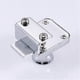 thumbnail image 3 of Glass Door Lock, Chrome Steel Lock, 3 of 4