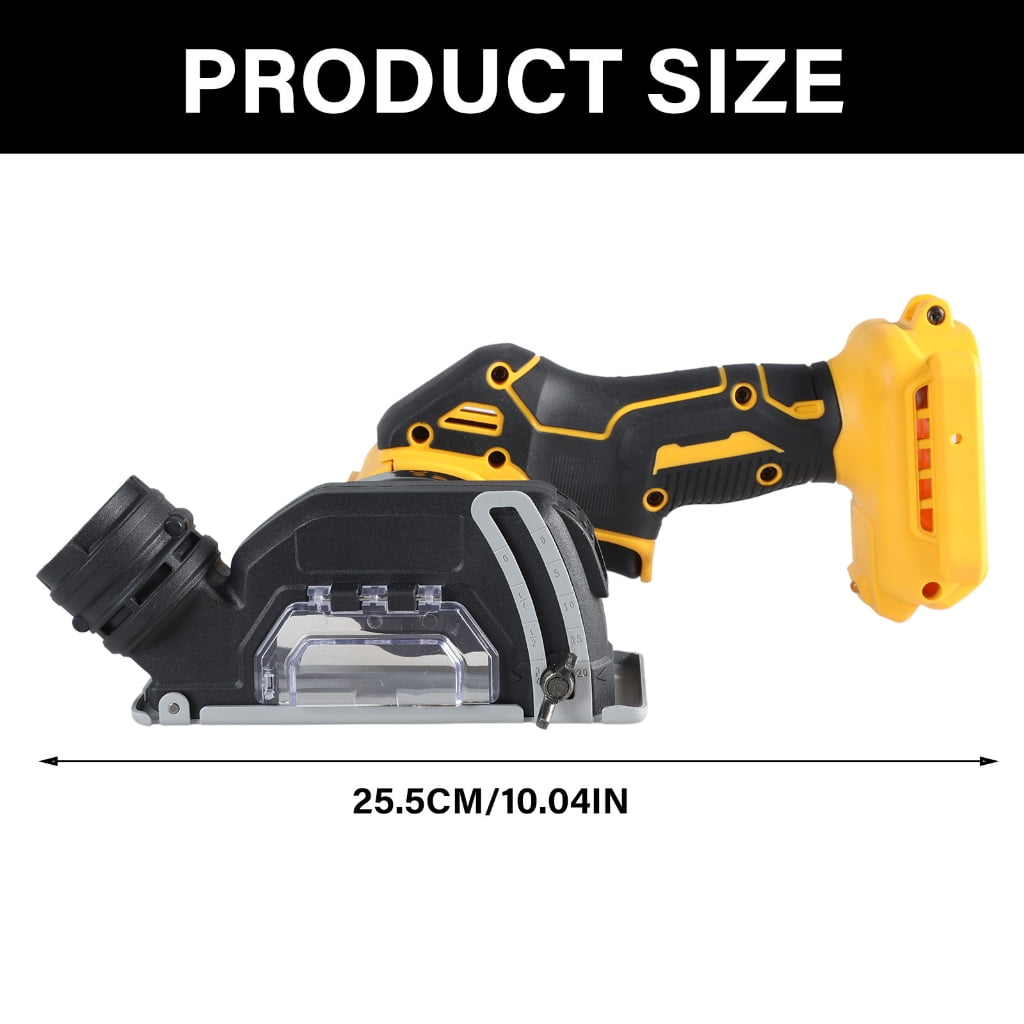 MOMOJIA Angles Grinder, 20V Cordless Angles Grinder, Mini Angles Grinder Power Tool 76mm 3inch 20000RPM Grinding Machine