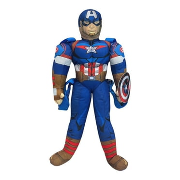 Marvel Captain America Figure Plush Backpack