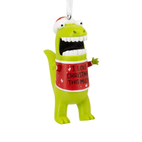 Hallmark Ornament Resin Figural Dinosaur