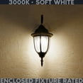 thumbnail image 2 of Luxrite E12 Candelabra LED Light Bulbs, 3000K, Dimmable, 4.5W, 500 Lumens, HX10.5 Glass, Wet Rated, UL Listed 16 Pack, 2 of 7