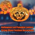 thumbnail image 1 of TIMIFIS Halloween Decorations Halloween Lights LED Pumpkin Lights String Halloween Decoration 20 Lights Party Home Props, 1 of 7