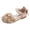 Gold, variant on FYEGRE Kids Girls Dress Pumps Glitter Sequins Princess Low Heels Princess Dress Shoes Party Dance Shoes Rhinestone Sandals Silver 18-24 Months