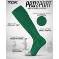thumbnail image 2 of TCK Prosport Tube Socks - Kelly Green, Small, 2 of 2