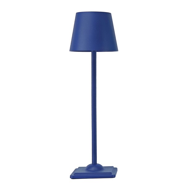 Lámpara Mesa Inalámbrica Pequeña Nocturna para El () Azul