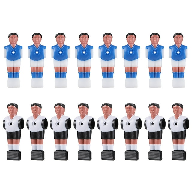 16 Pcs Joueurs de Baby-Foot Résistants à l'Usure Joueurs de Soccer Remplaçables Adorables