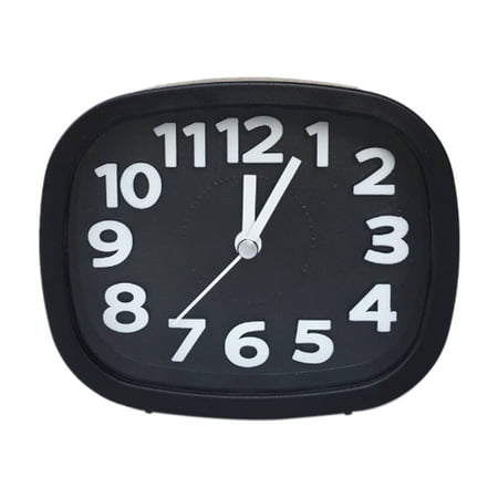 CCOCC Alarm Clock,Sturdy ABS Alarm Clocks for Bedrooms,Large Display Table Clock,Whisper-Quiet Electric Alarm Clock